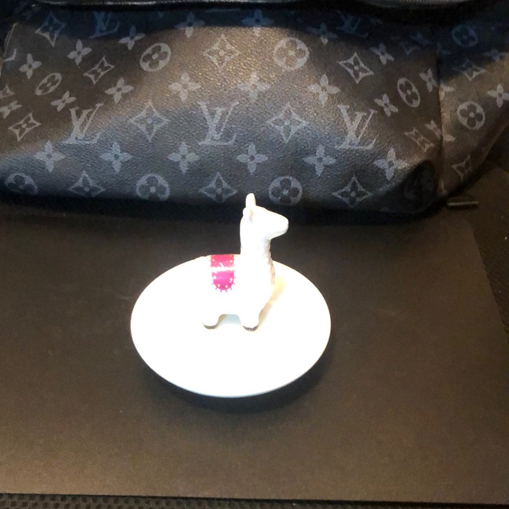 Llama jewelry dish